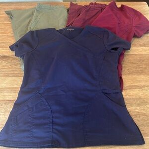 Lot of 4 scrubs